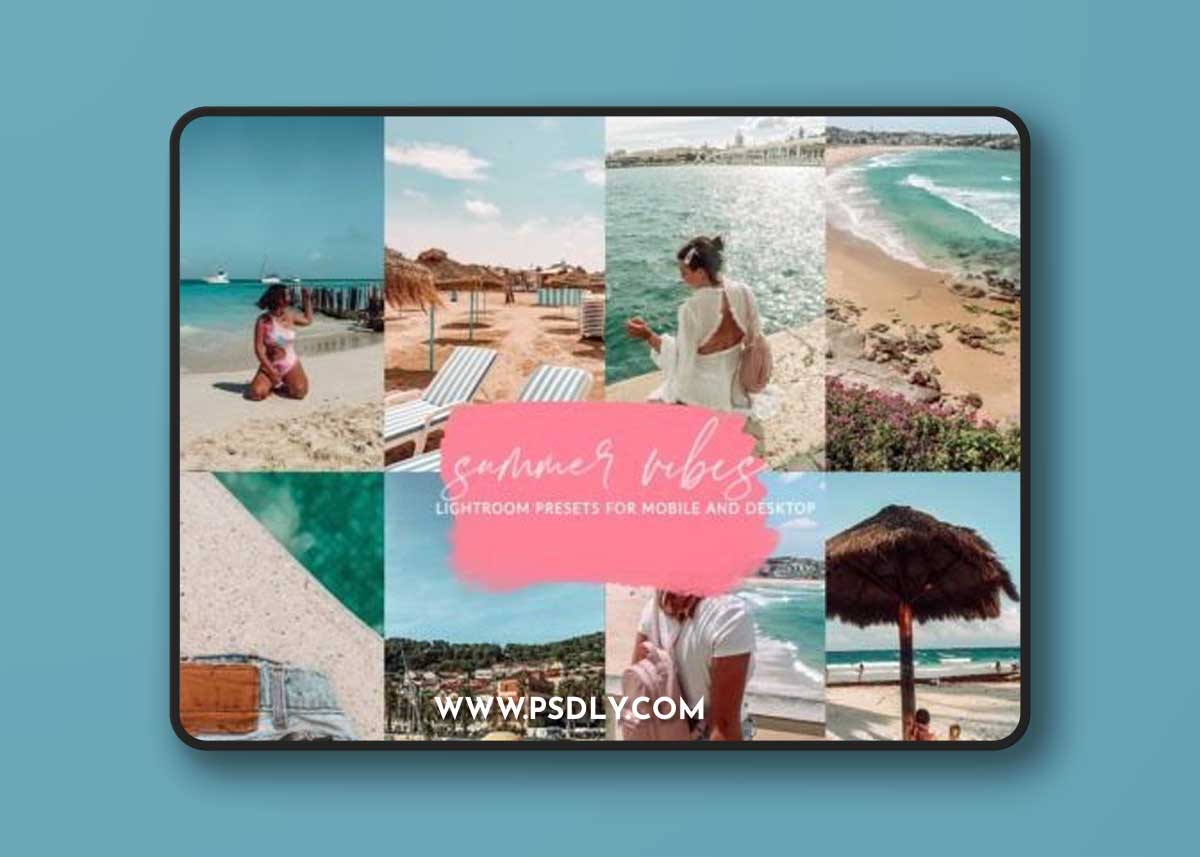 Summer Lightroom Preset, Colorful Filter