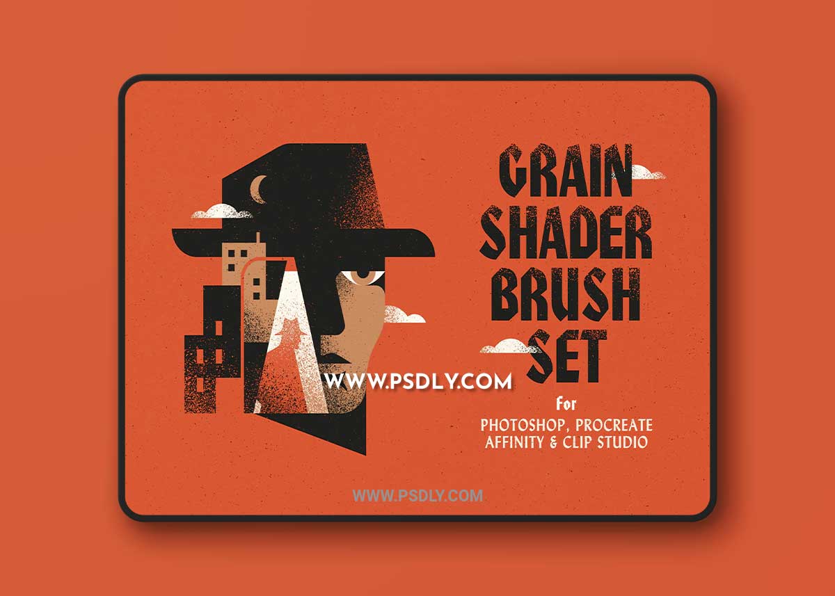 True Grit Texture Supply - Grain Shader Brushes for Illustrator v2