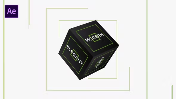 Videohive Cube Logo Reveal 38252666