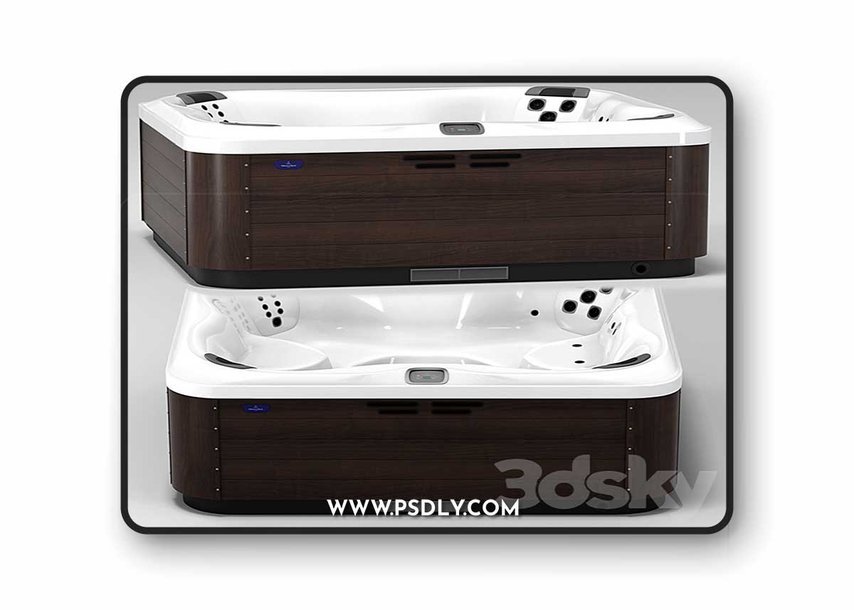 Villeroy & Boch Comfort Line Hot Tub 3D Model