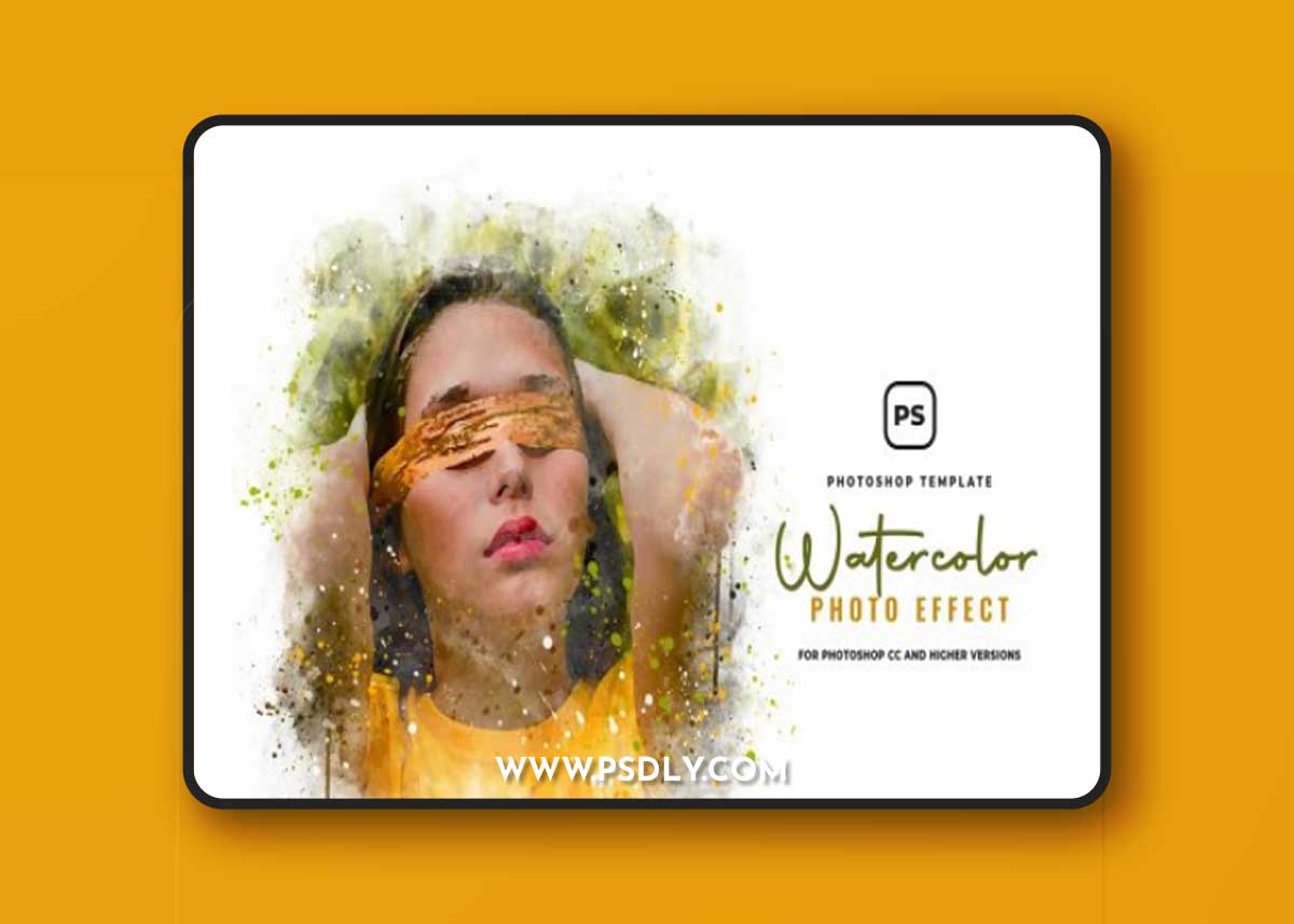 Watercolor Effect Photoshop