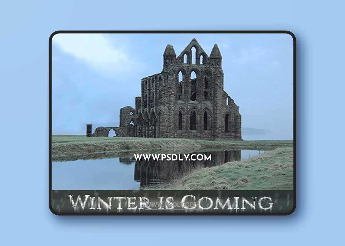 Winter is Coming - Photoshop Action