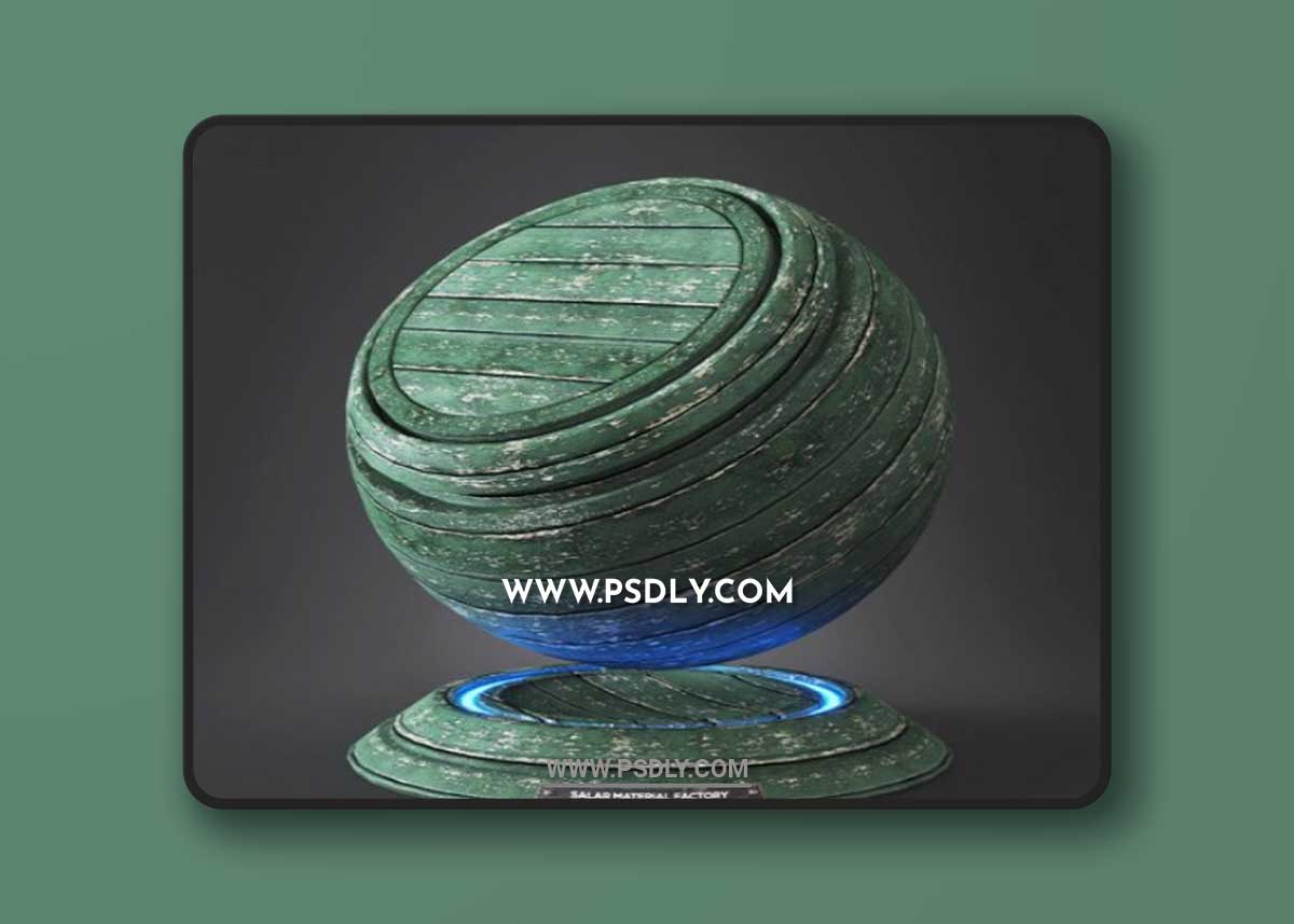 Wood B1 – Material (vray + Corona) 3D Model