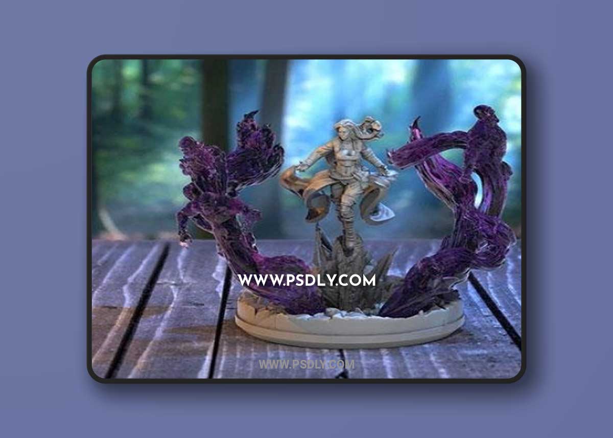 Yennefer v1 3D Print Model