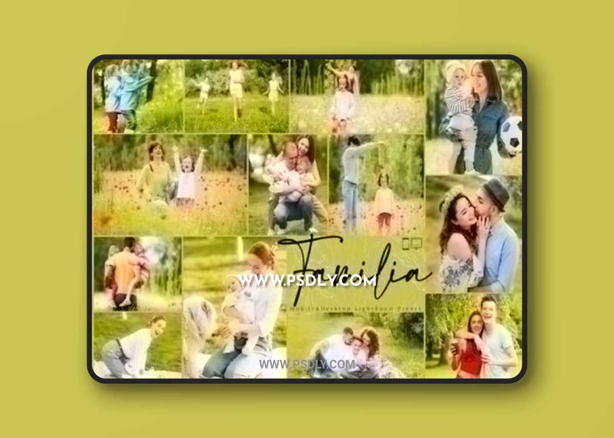 10 Familia Lightroom Presets