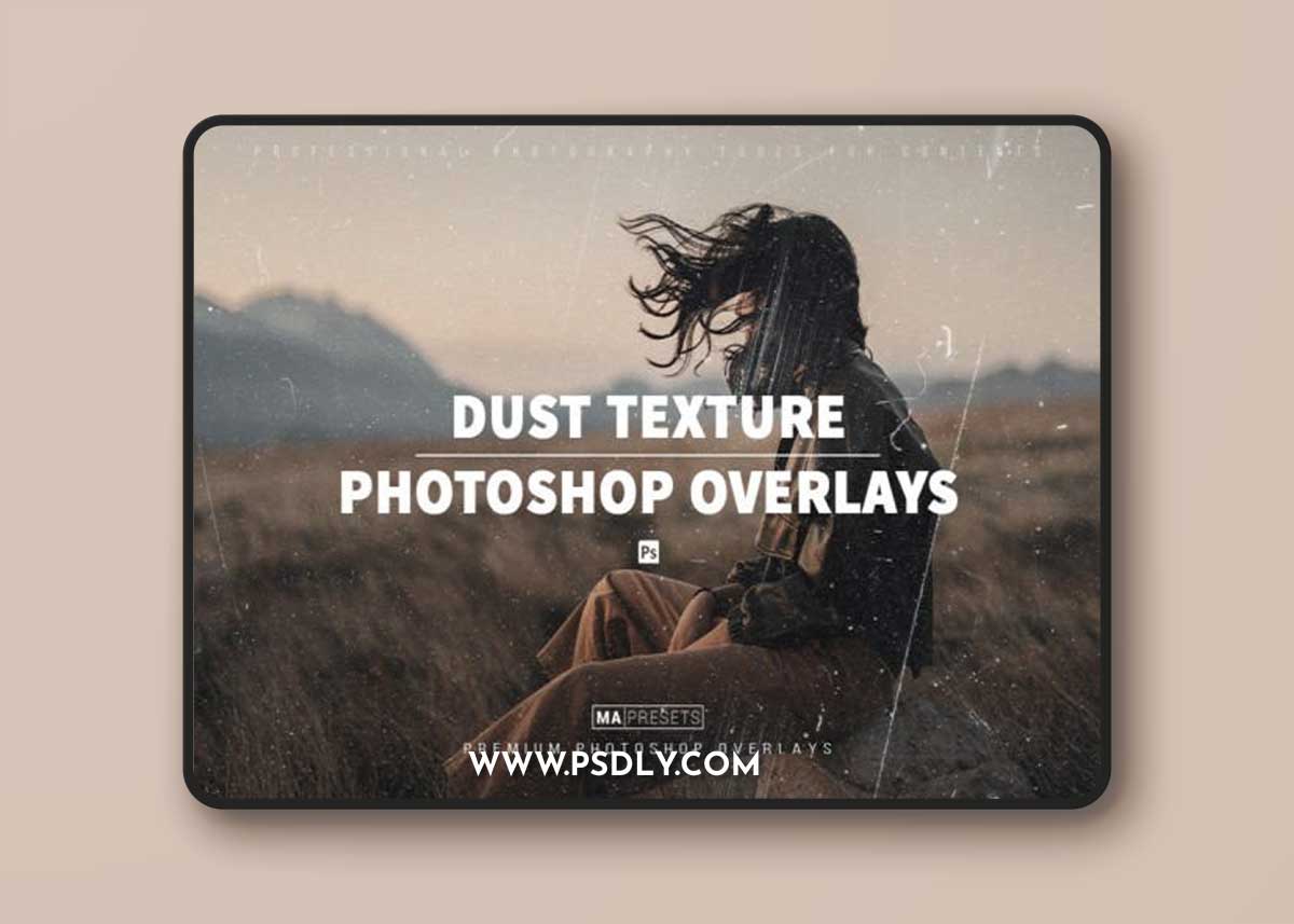 100 DUST TEXTURE OVERLAYS