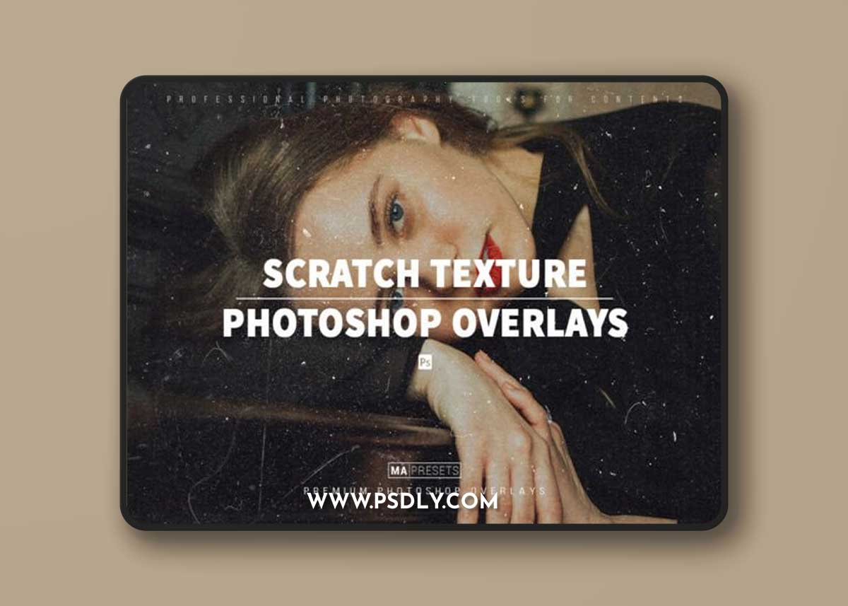 40 SCRATCH TEXTURE OVERLAYS