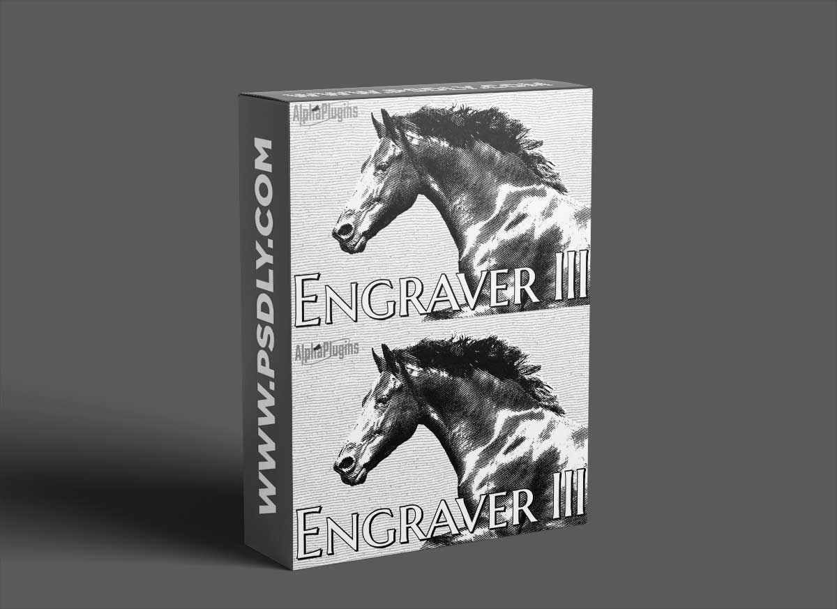AlphaPlugins Engraver III v1.1 for Adobe Photoshop