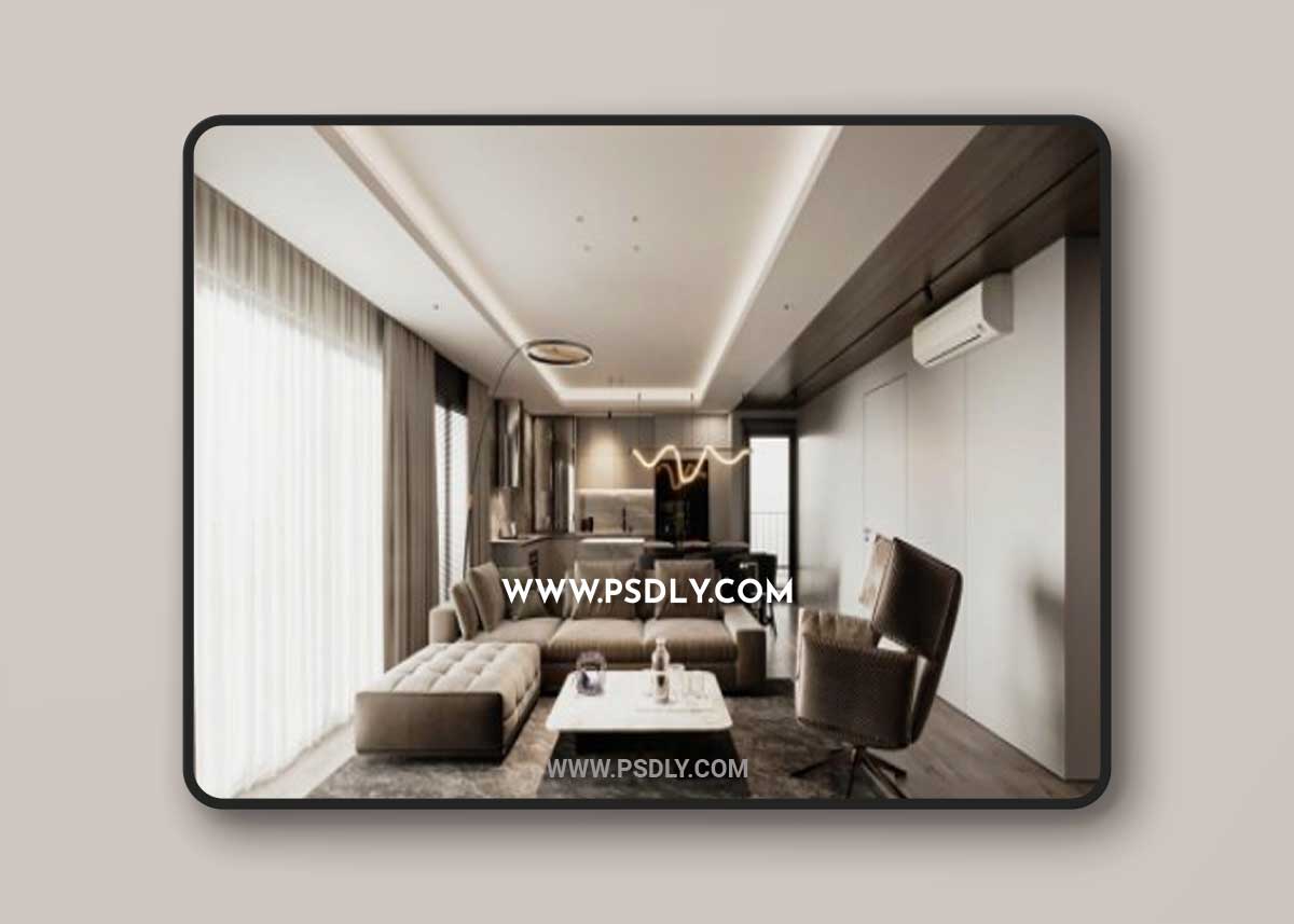 Apartment Interior by Nguyen Trang 3D Model