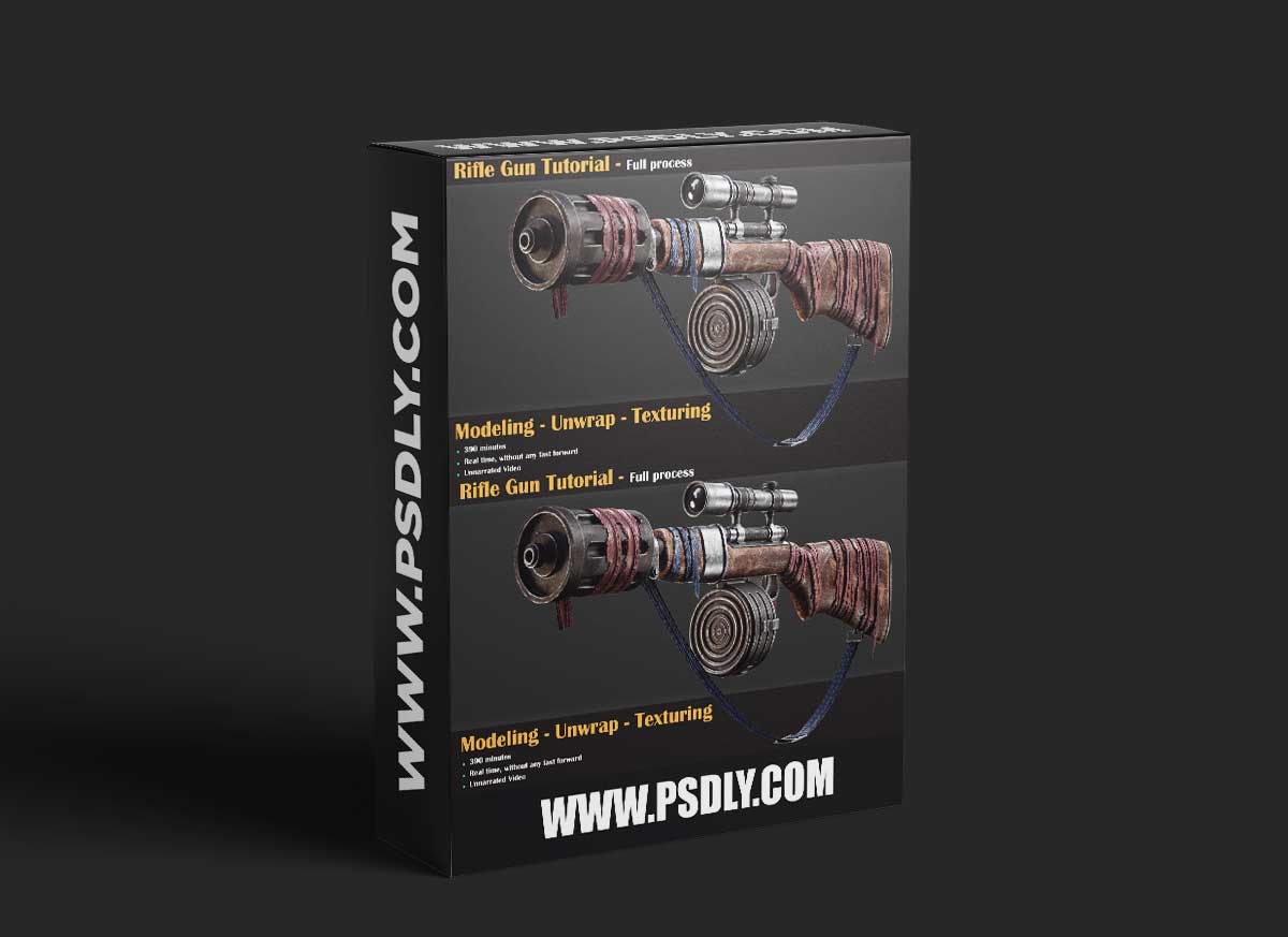 Artstation - Rifle Gun Tutorial