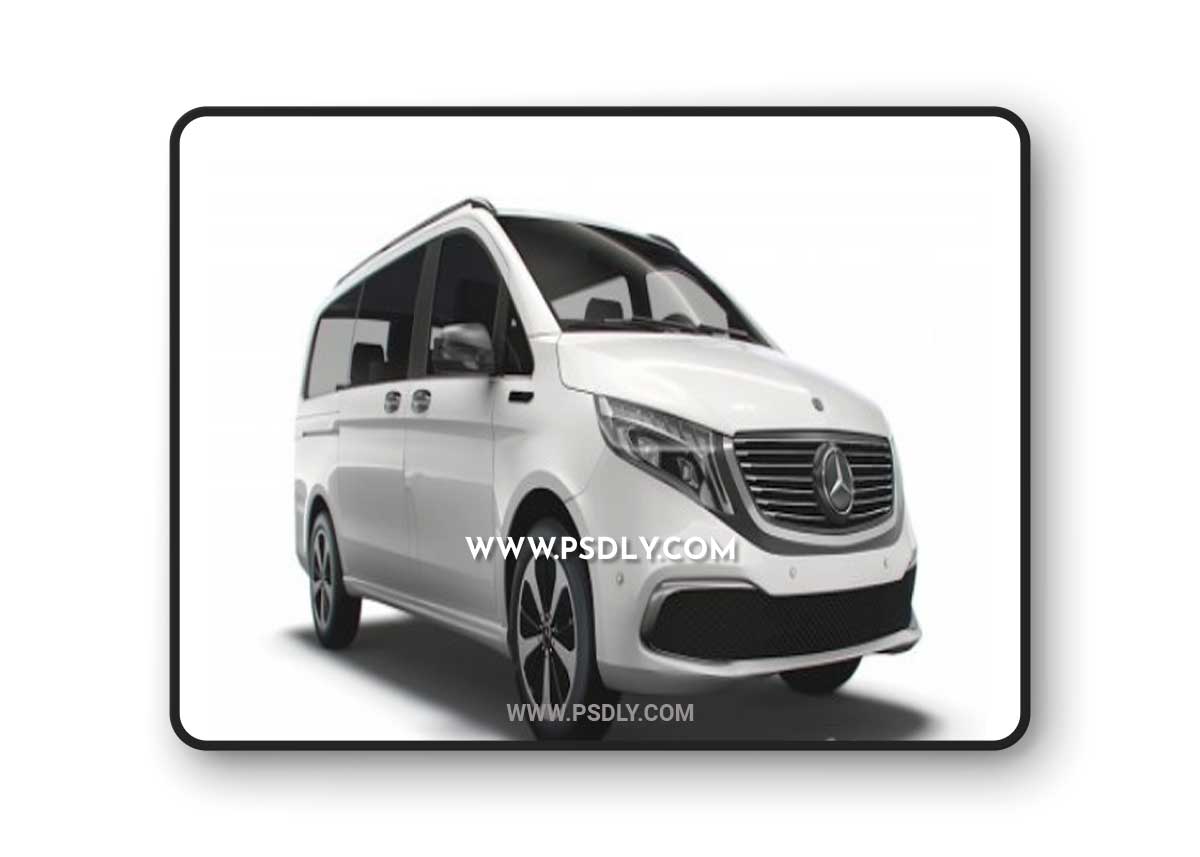 Cgtrader - Mercedes Benz Tourer Eqv 2021 3D Model