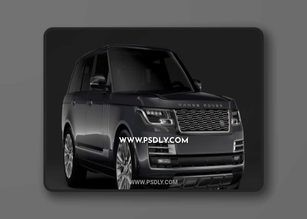 Cgtrader - Range Rover SV Autobiography L405 2018 3D model