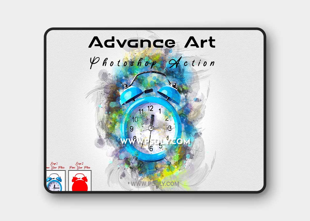 CreativeMarket - Advance Art Photoshop Action 7410764