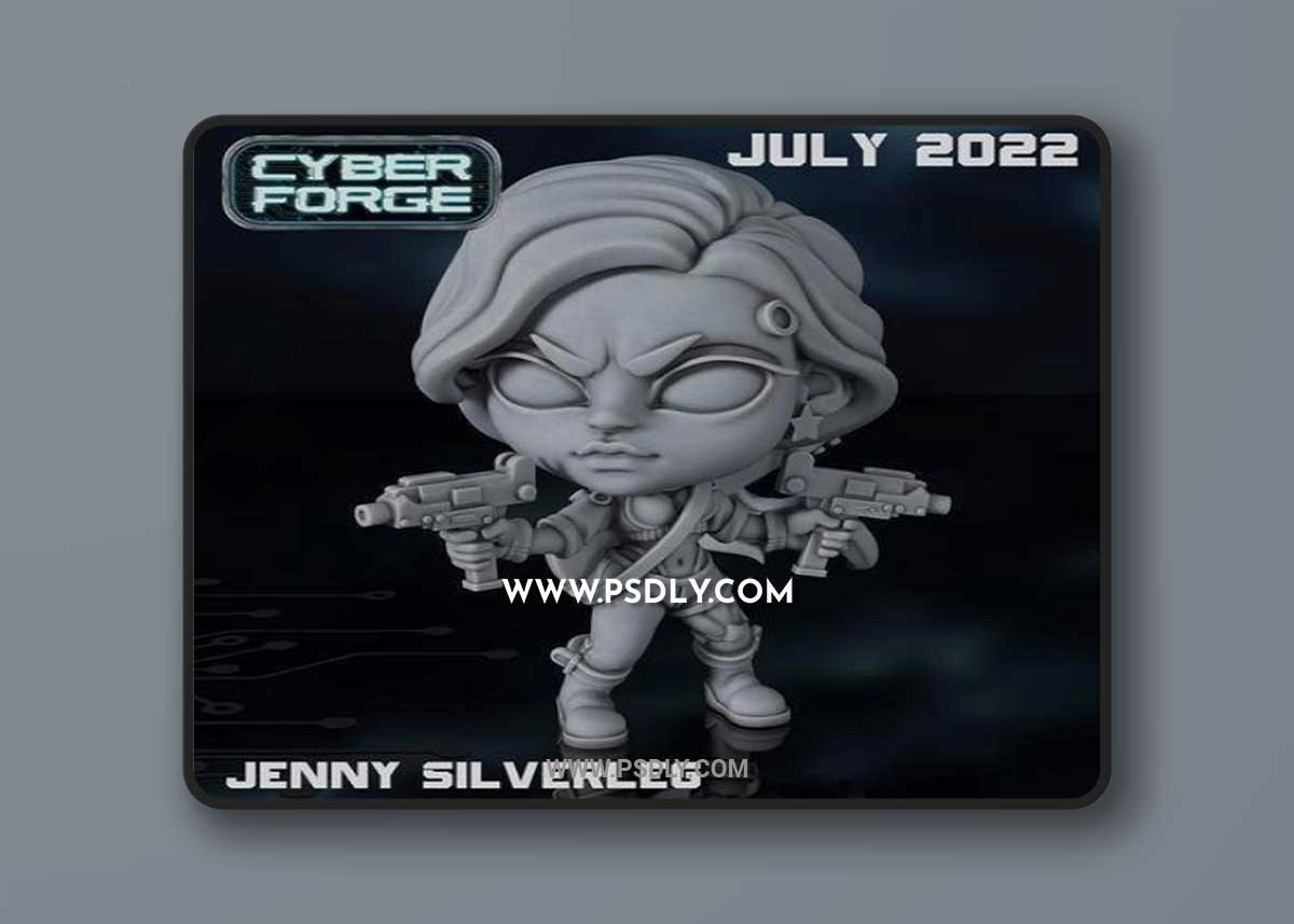 Cyber Forge - Character Pack July 2022 3D