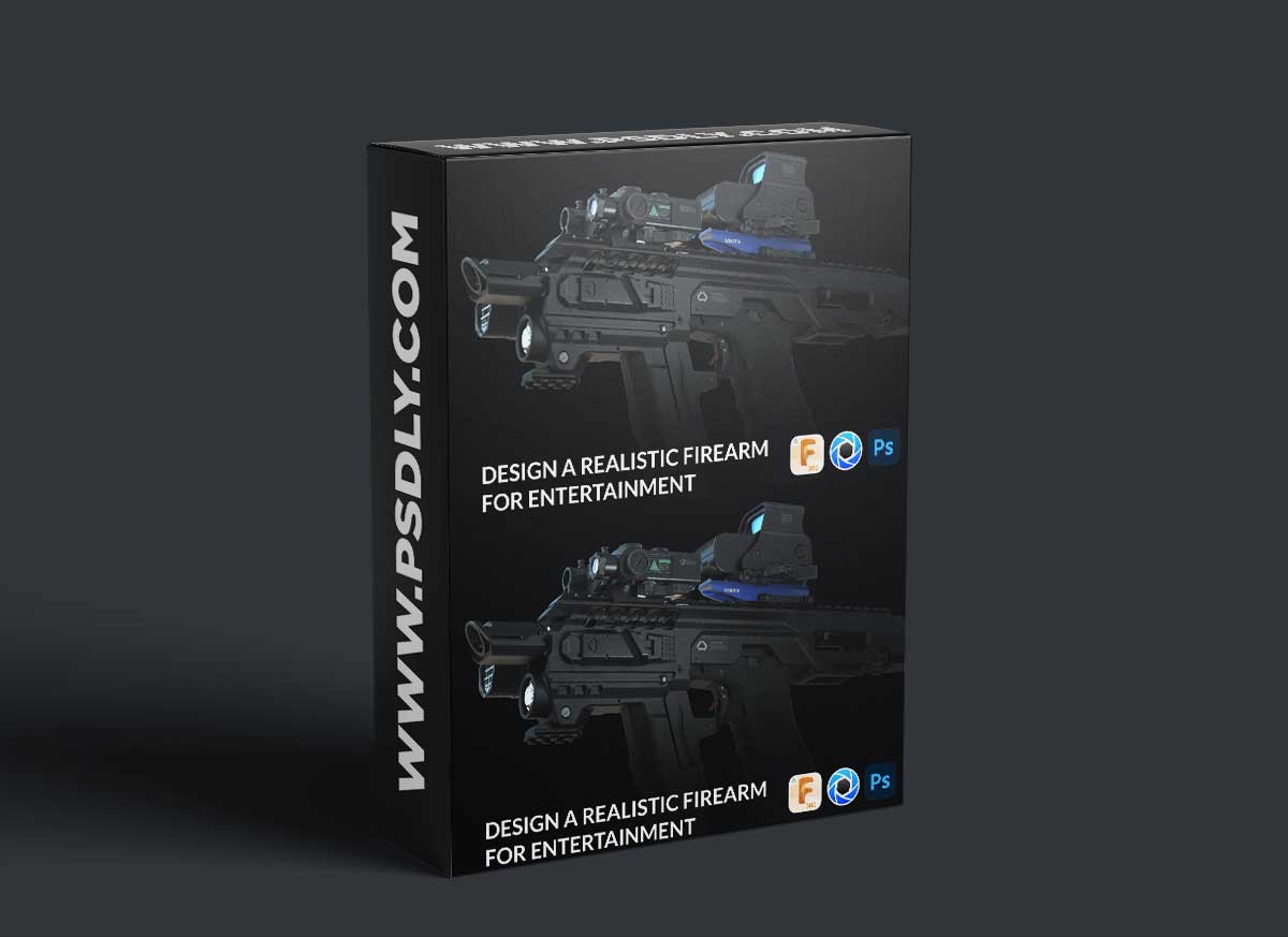 Design a realistic firearm for entertainment