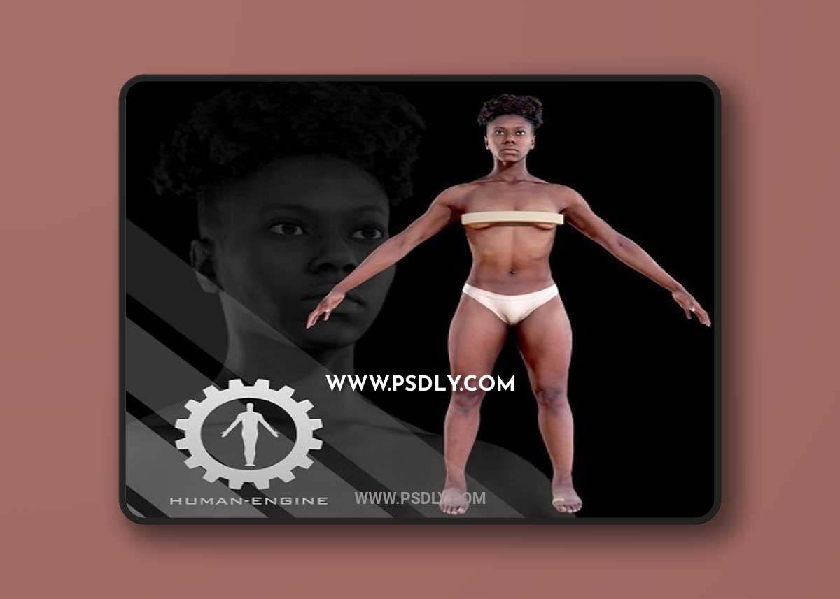 Female-Scan---Tiana-3D-Model