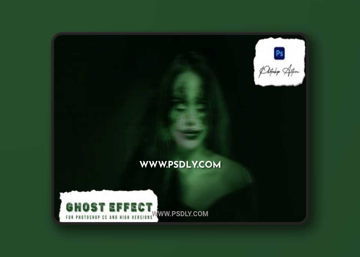 Ghost Photo Effect Action