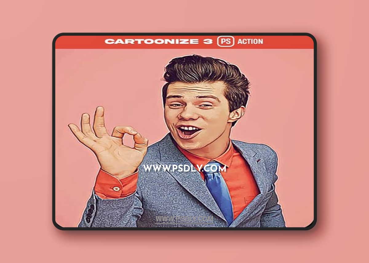 GraphicRiver - Cartoonize 3 Photoshop Action 38885011