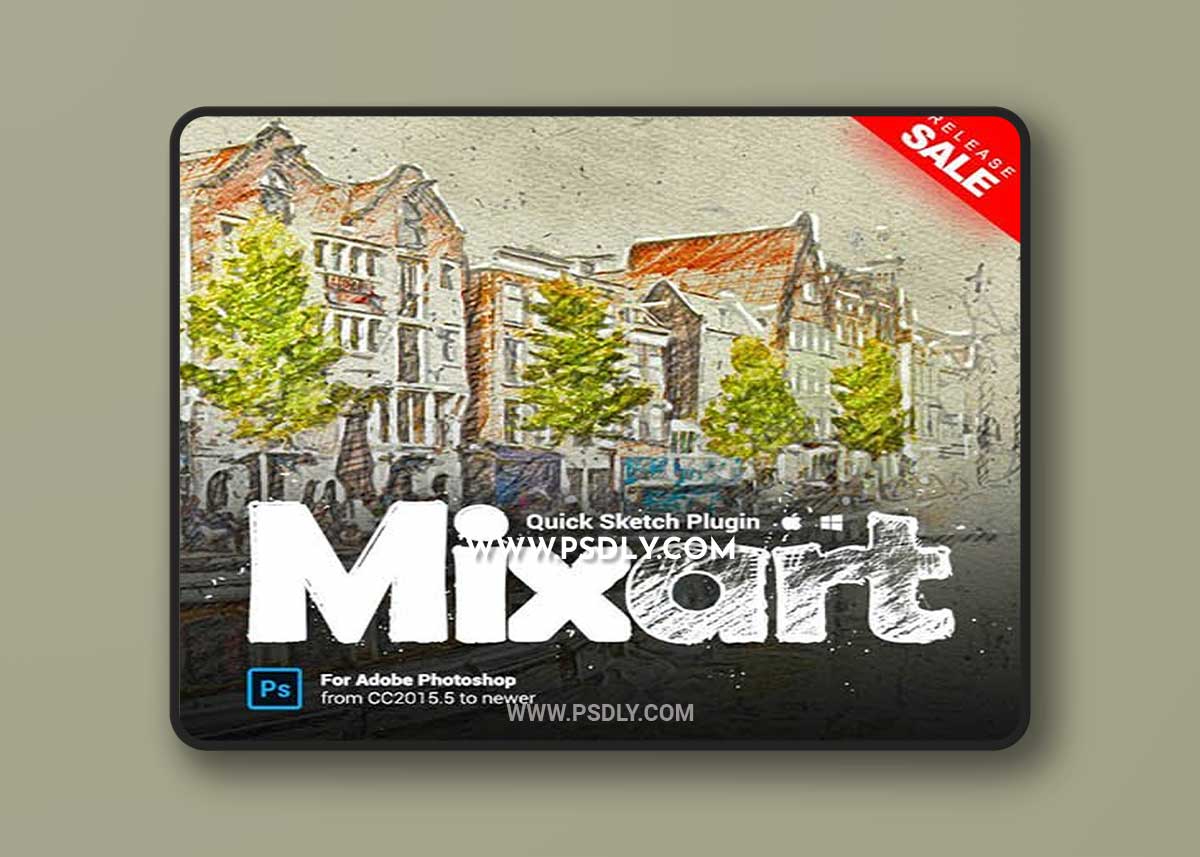 GraphicRiver - Quick Sketch Photoshop Action 37408982