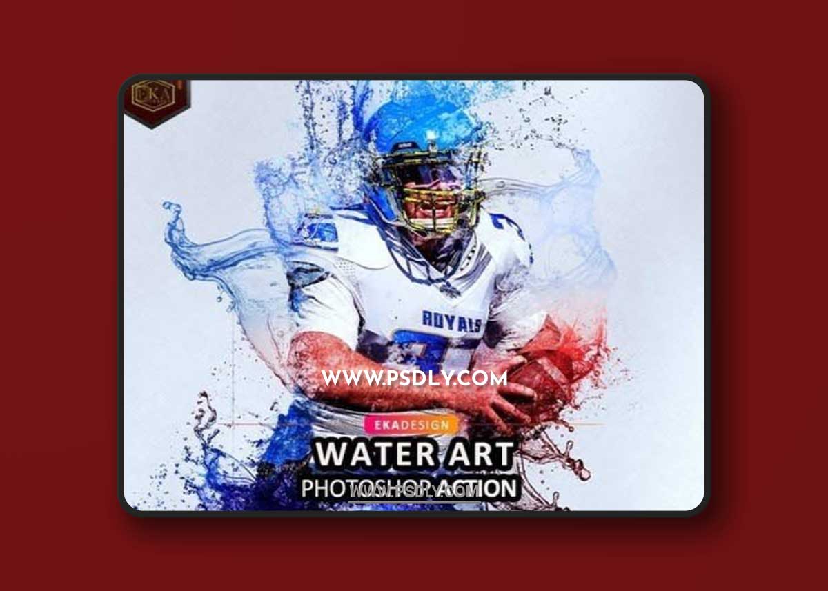GraphicRiver - Water Art Photoshop Action 38130249
