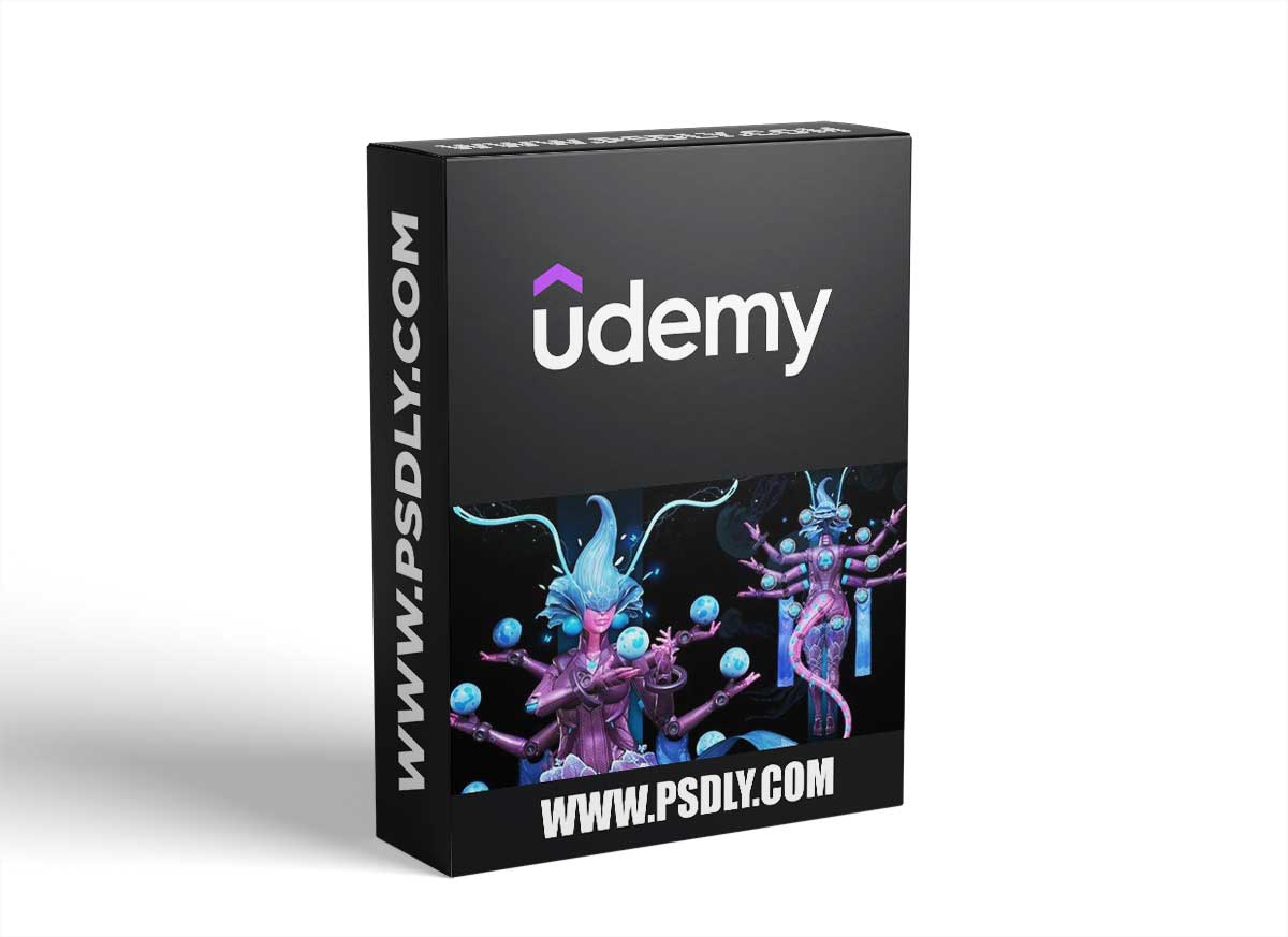 Hard Surface Fantasy Female Character Sculpting In Zbrush