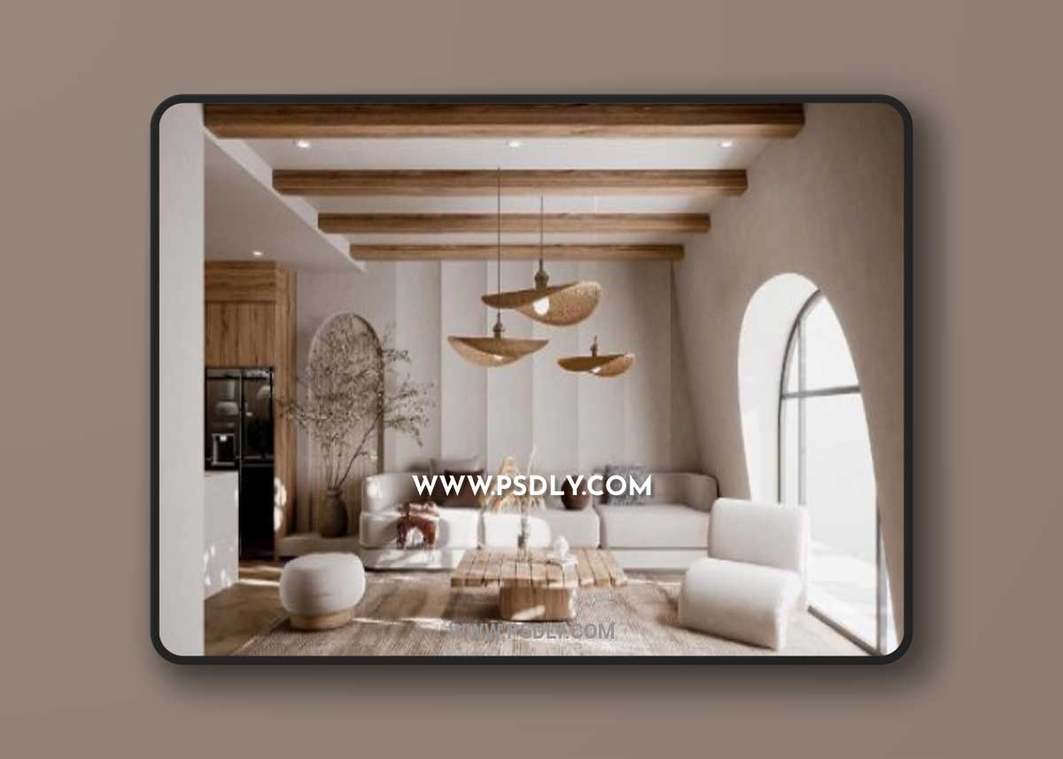 Homestay Interior by Nguyen Quynh Anh 3D Model