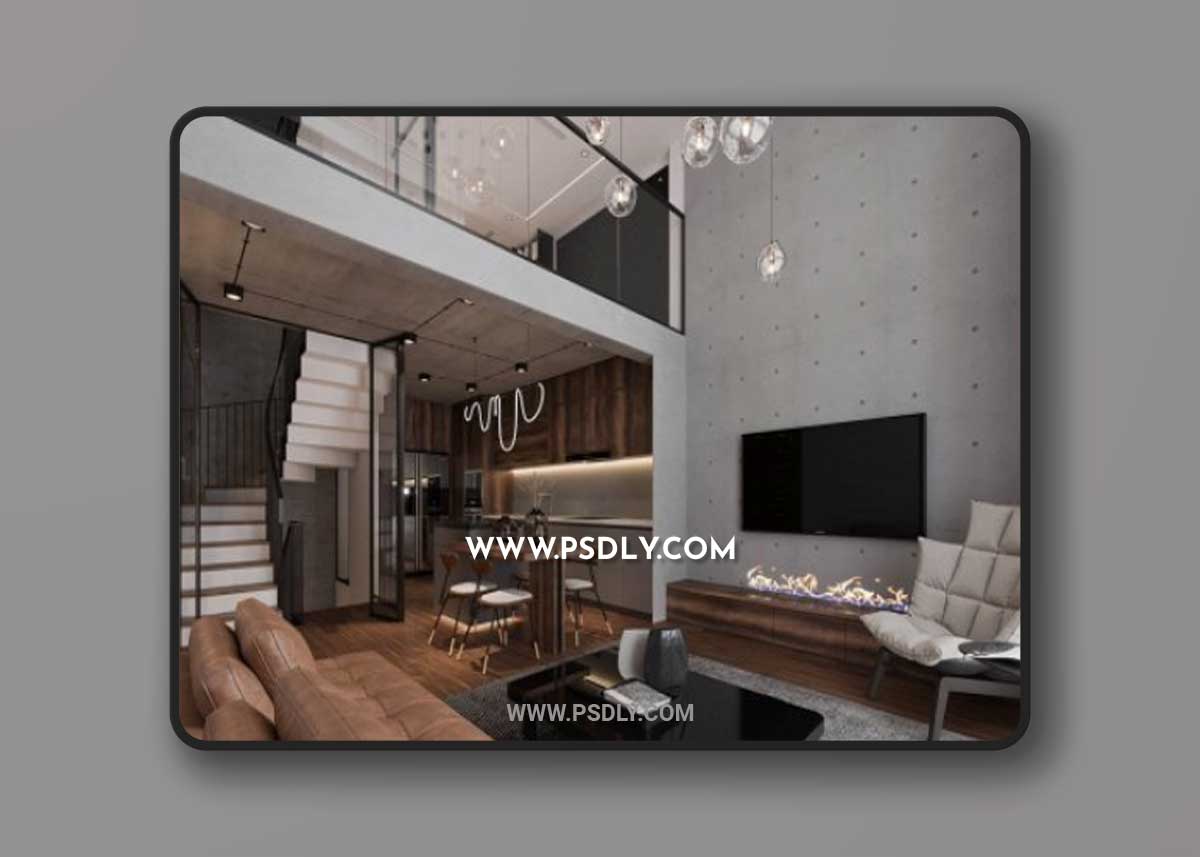 House Interior by Tran Tien Viet 3D Model