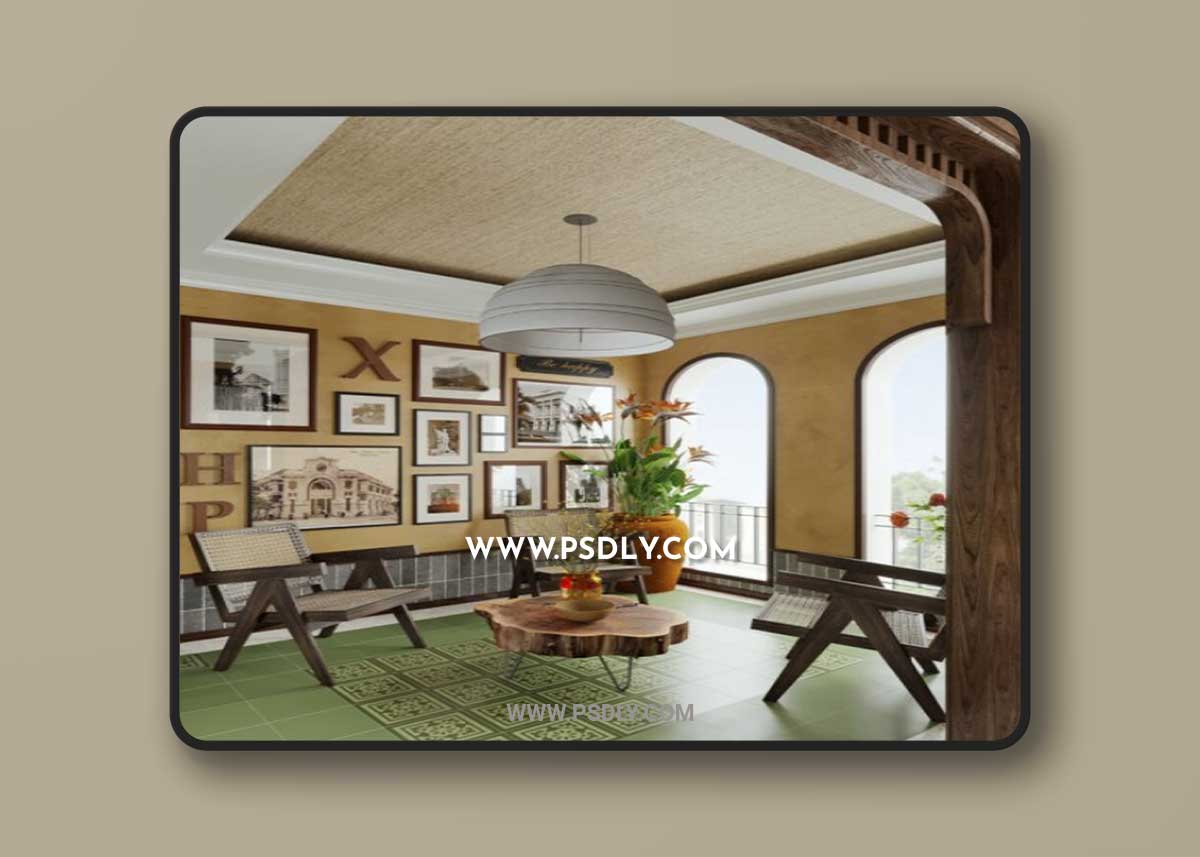 Interior Scene By Tran Dinh Quy