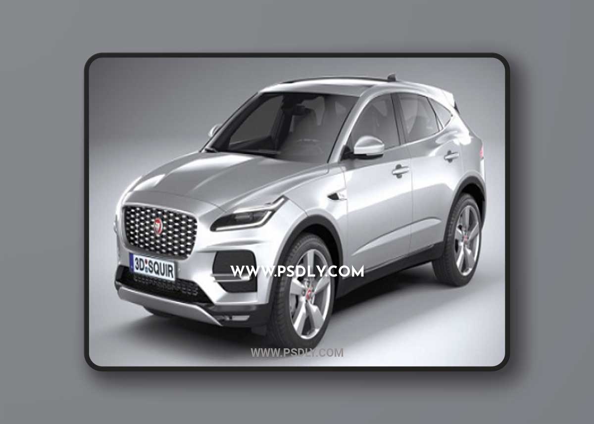 Jaguar E-Pace Regular 2021 3D Model