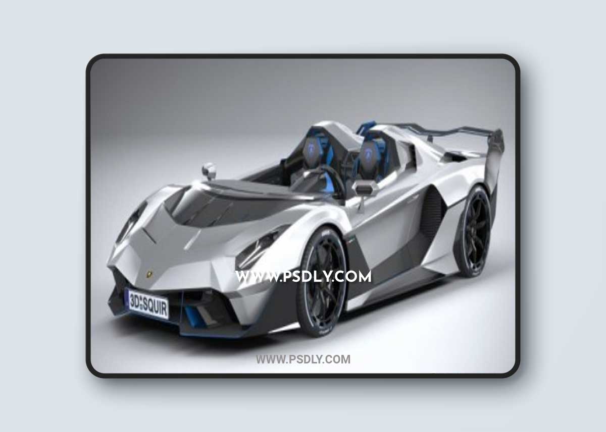 Lamborghini SC20 2020 3D Model