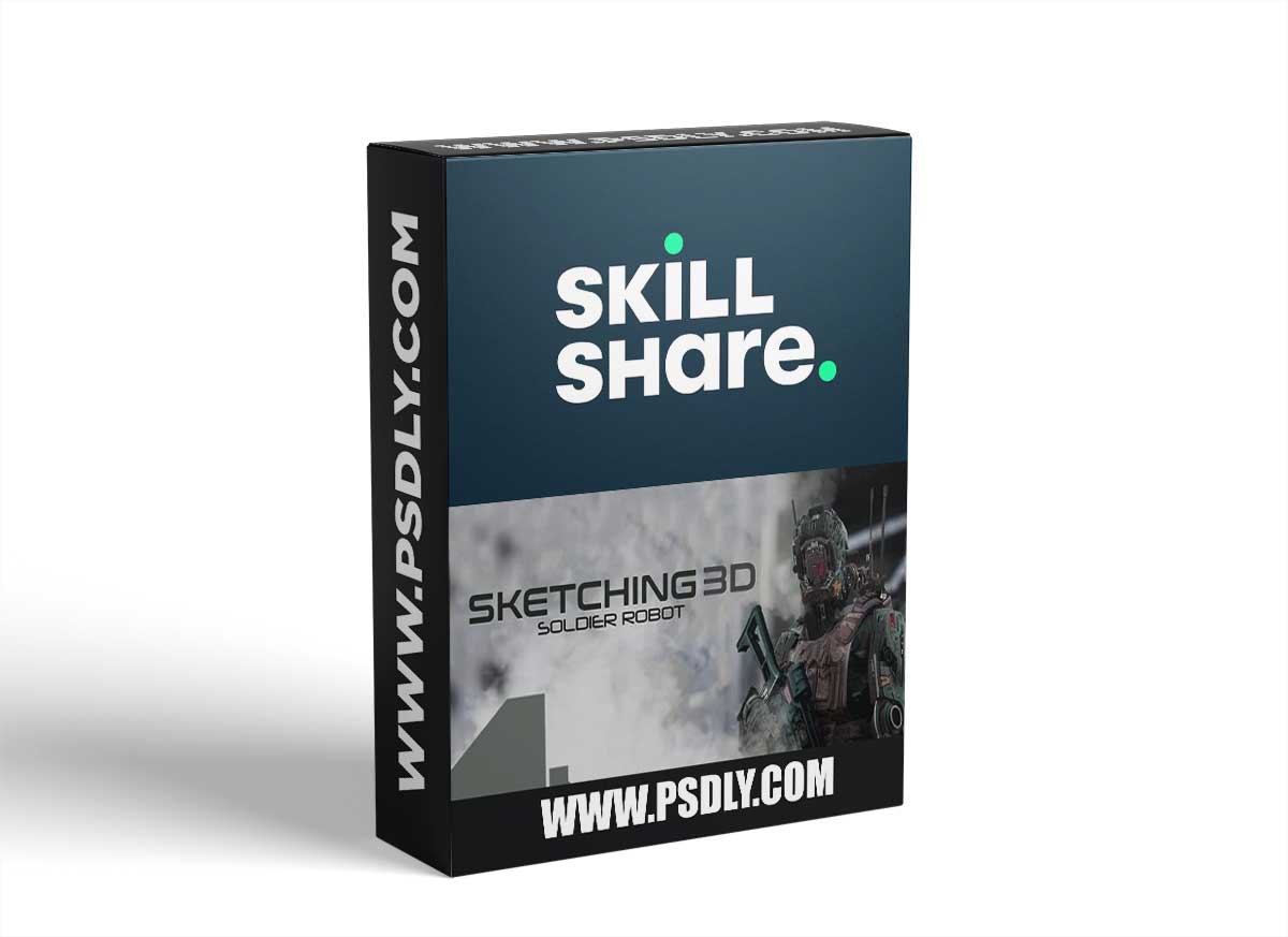 Learn Concept Art: Sketch Robot 3D Photobashing