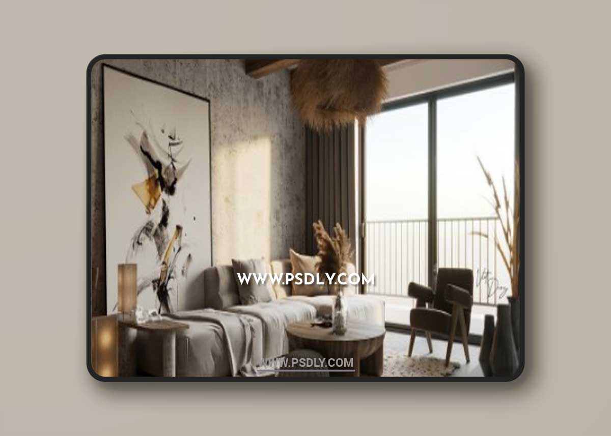 Livingroom Interior Scene By Dung Viet Phi