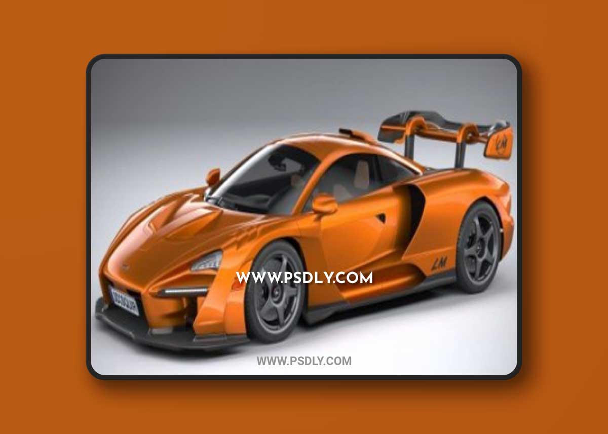 McLaren Senna LM 2021 3D Model