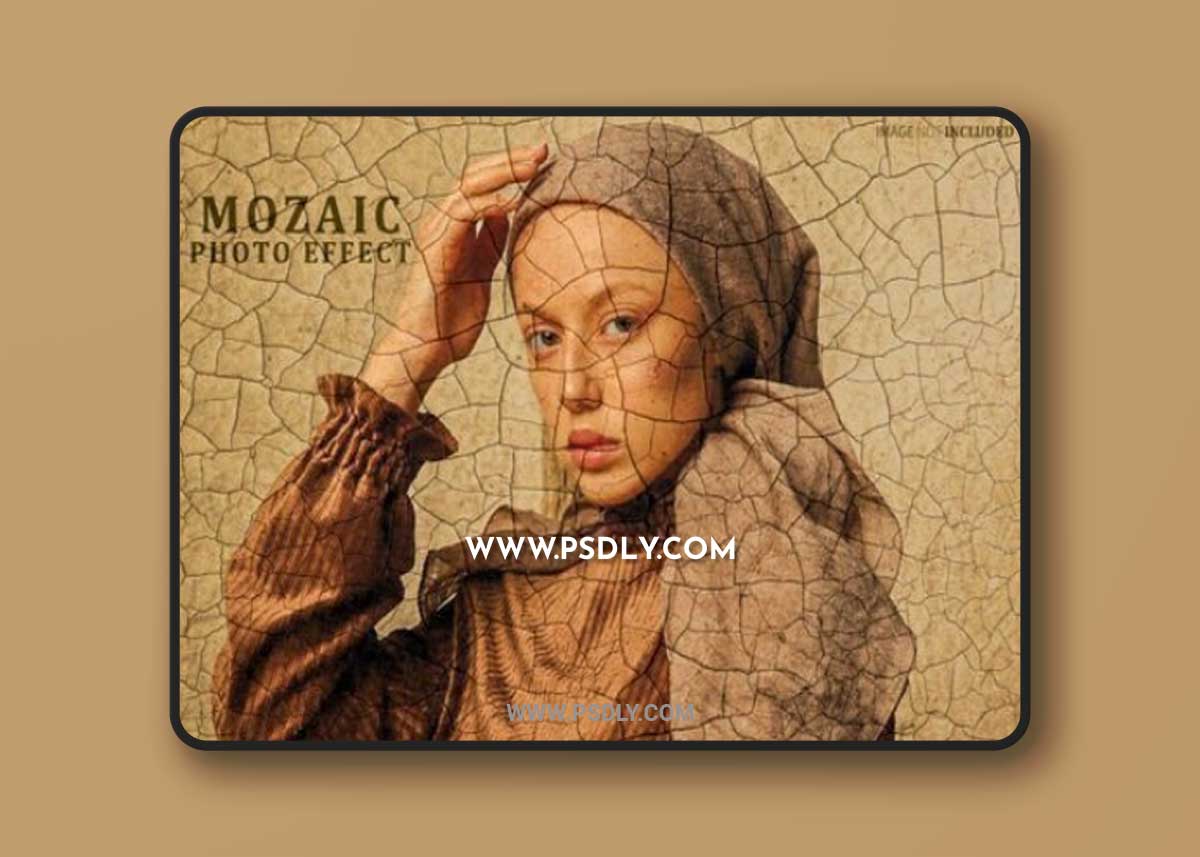 Mozaic Photo Effect Psd
