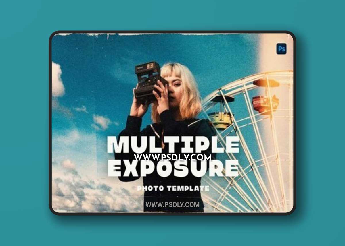 Multiple Exposure Photo Themplate