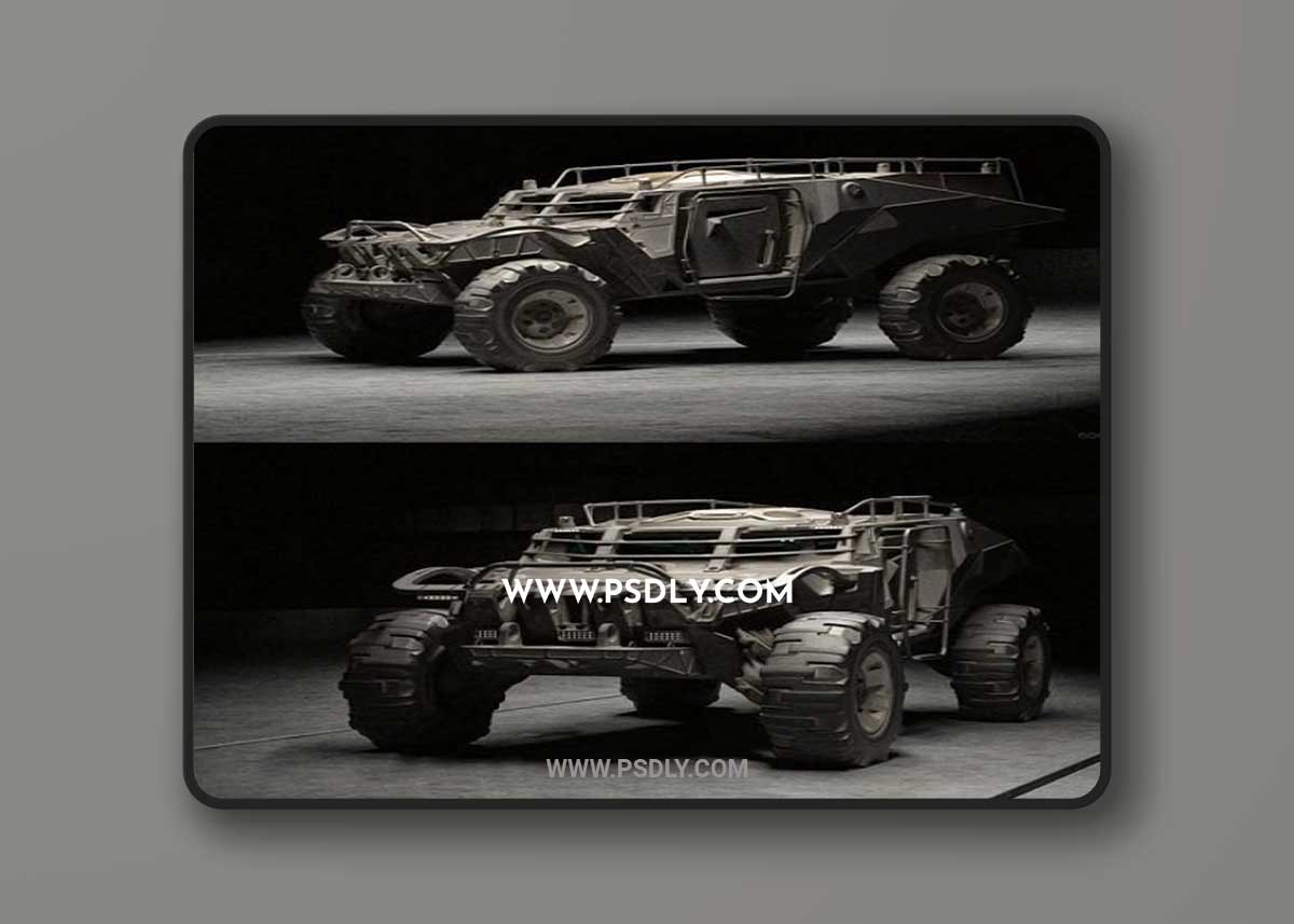 NOMAD 355 BRM Military Concept Vehicle