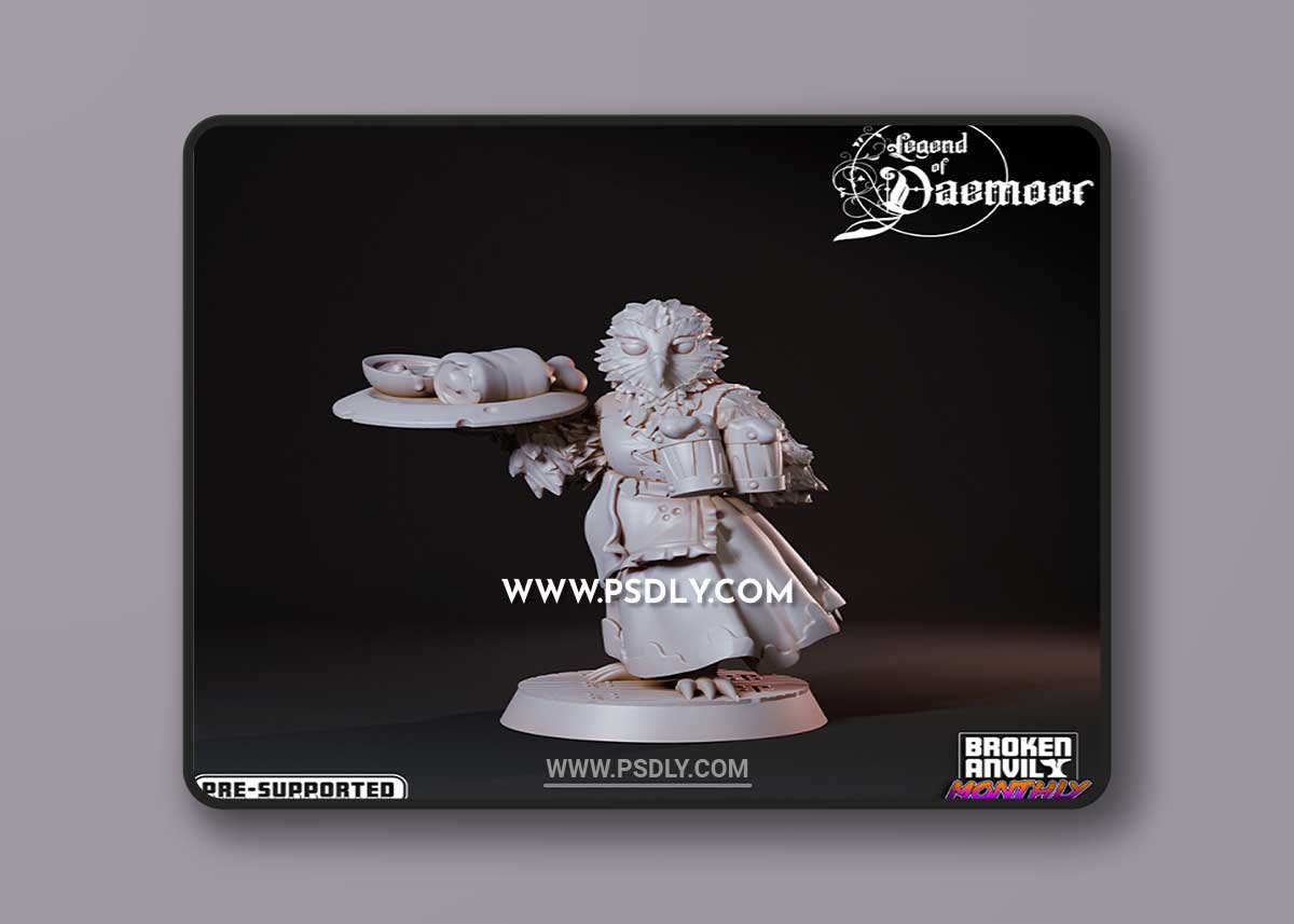 OwlFolk Innkeeper 3D Print