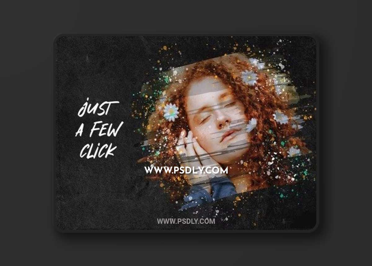 Paint Splash Photo Effect