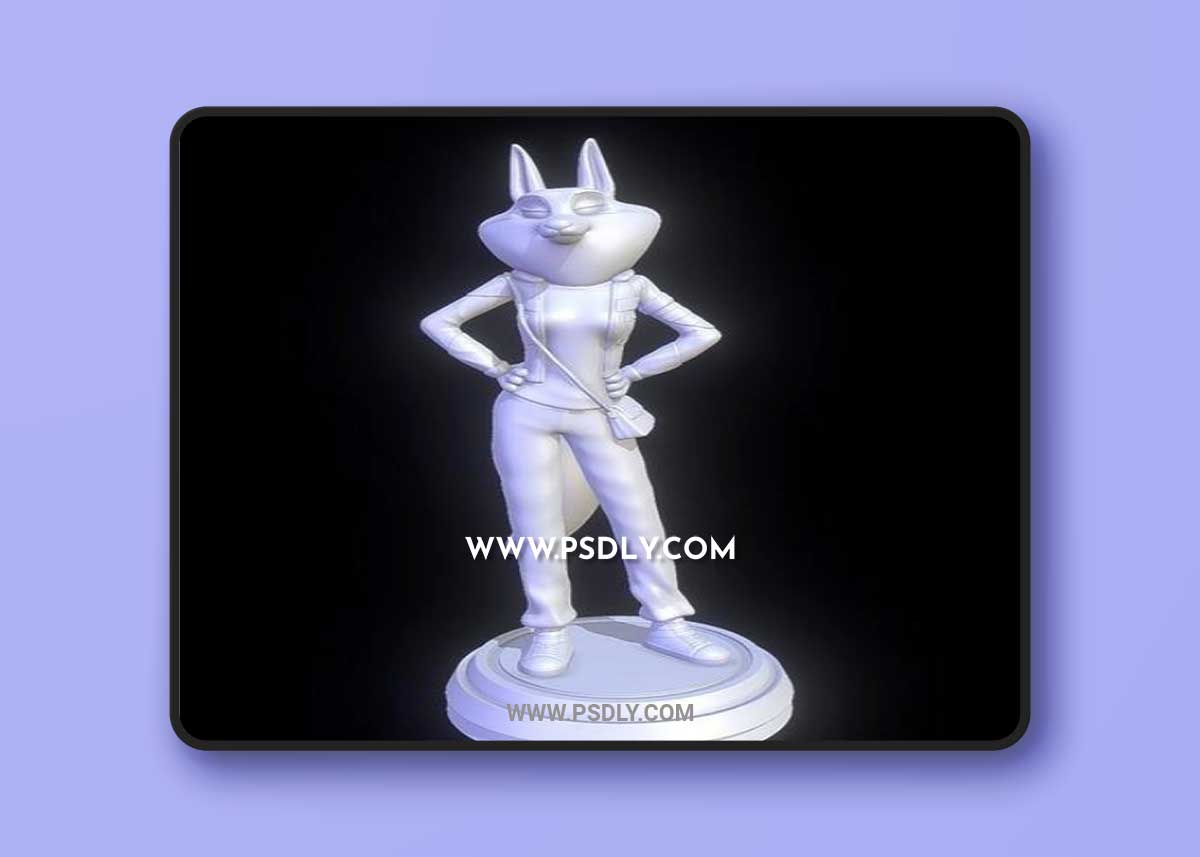 Porsha Crystal - Sing 2 and Judy Hopps Meter Maid - Zootopia 3D