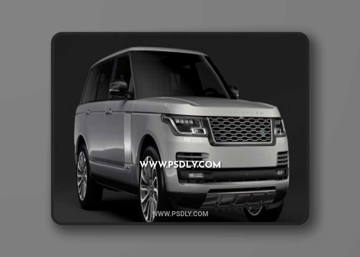 Range Rover Vogue SE LWB L405 2018 3D Model