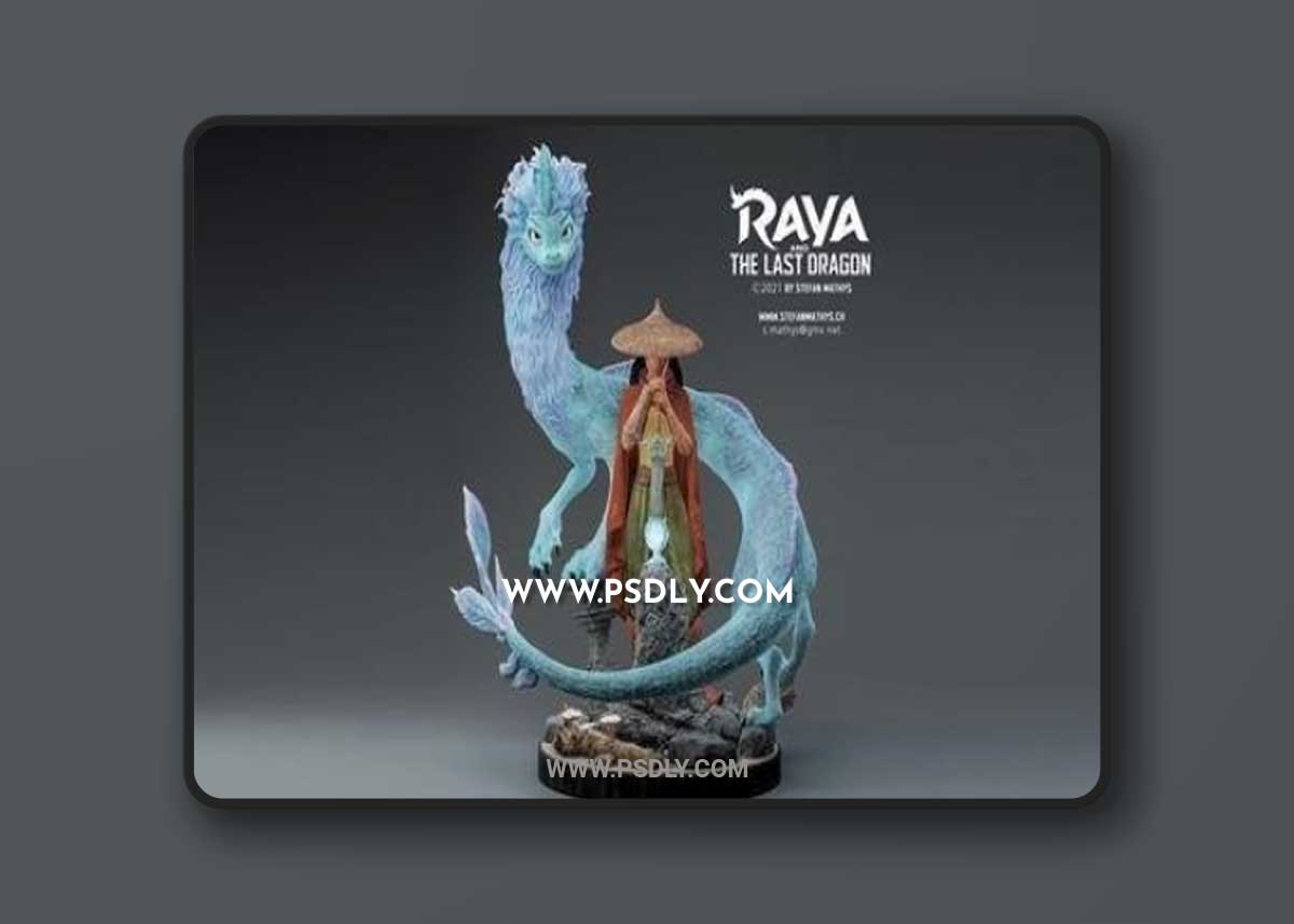 Raya and the last Draon 3D Model