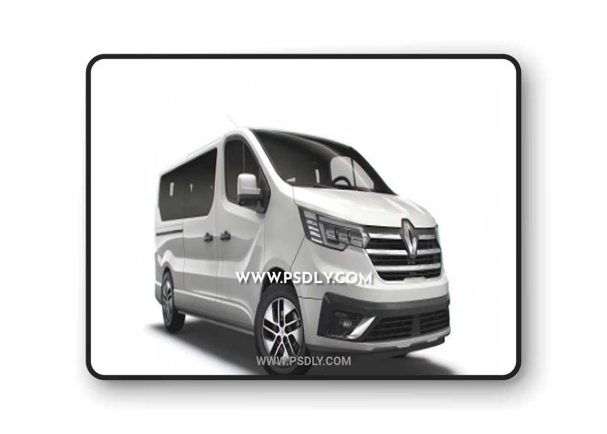 Renault Trafic SpaceClass LWB 2021 3D Model