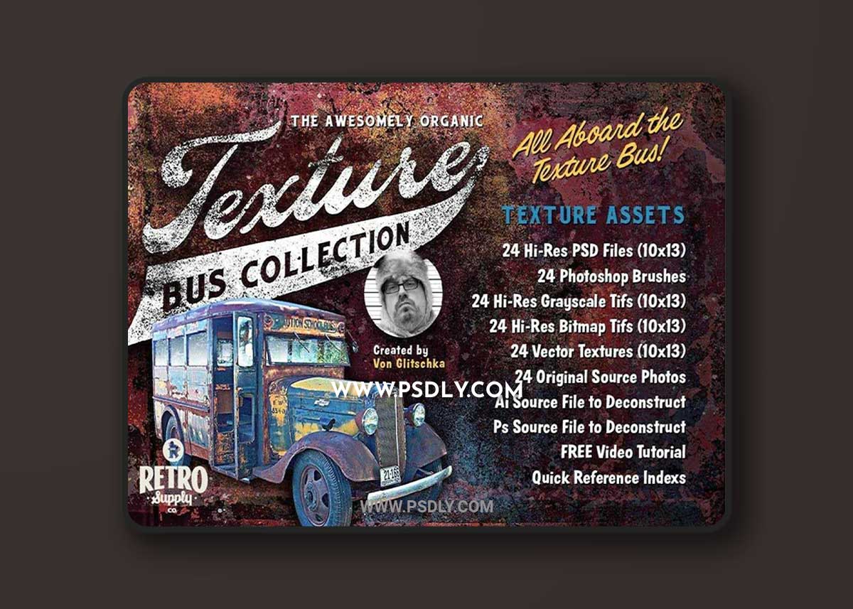 RetroSupply - The Awesomely Organic Texture Bus Collection