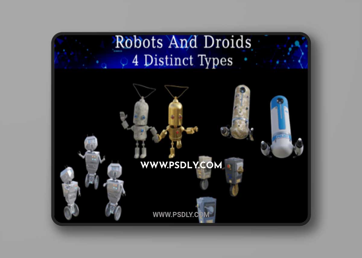 Sci-FI Robots and Droids Pack
