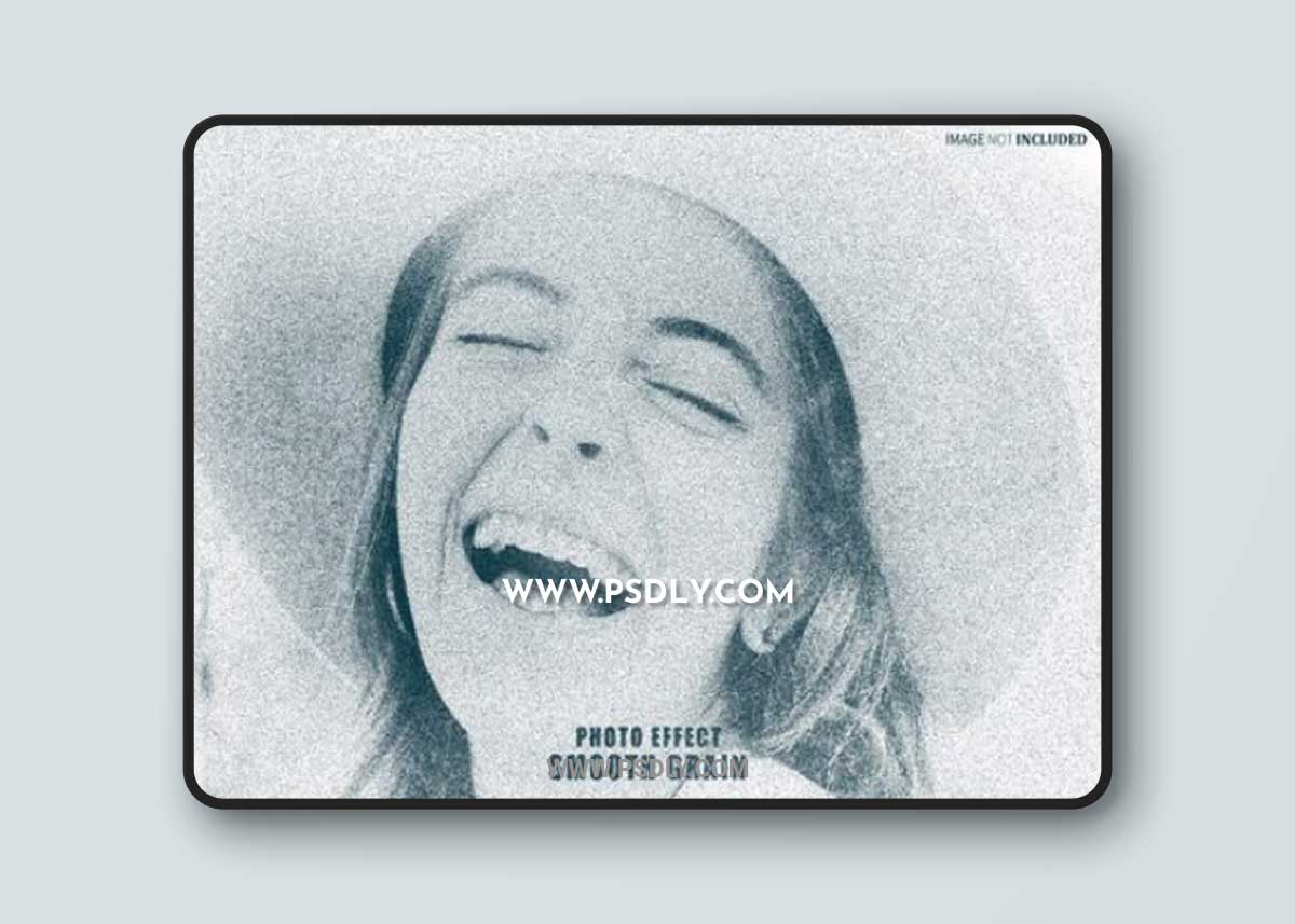 Smooth Grain Photo Effect Psd