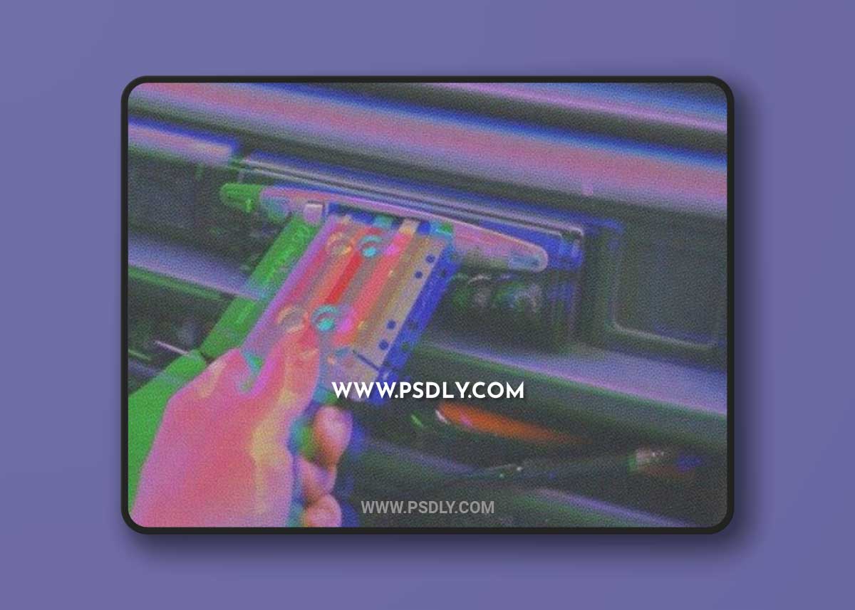 Toxic Halftone Effect