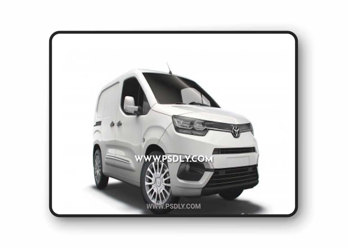 Toyota ProAce City SWB Van 2021 3D Model