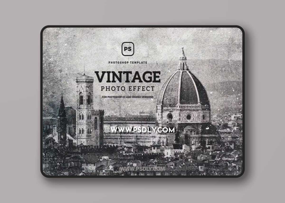 Vintage Effect Photoshop