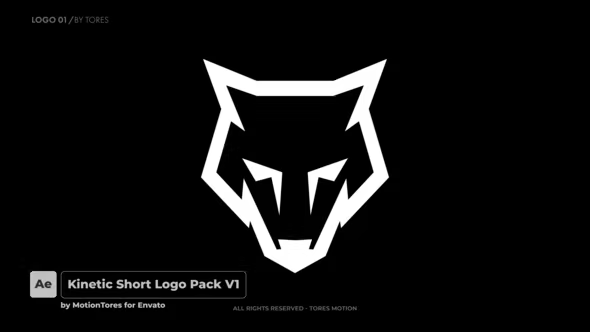 Videohive - Kinetic Short Logo Pack V1 After Effects - 32266685
