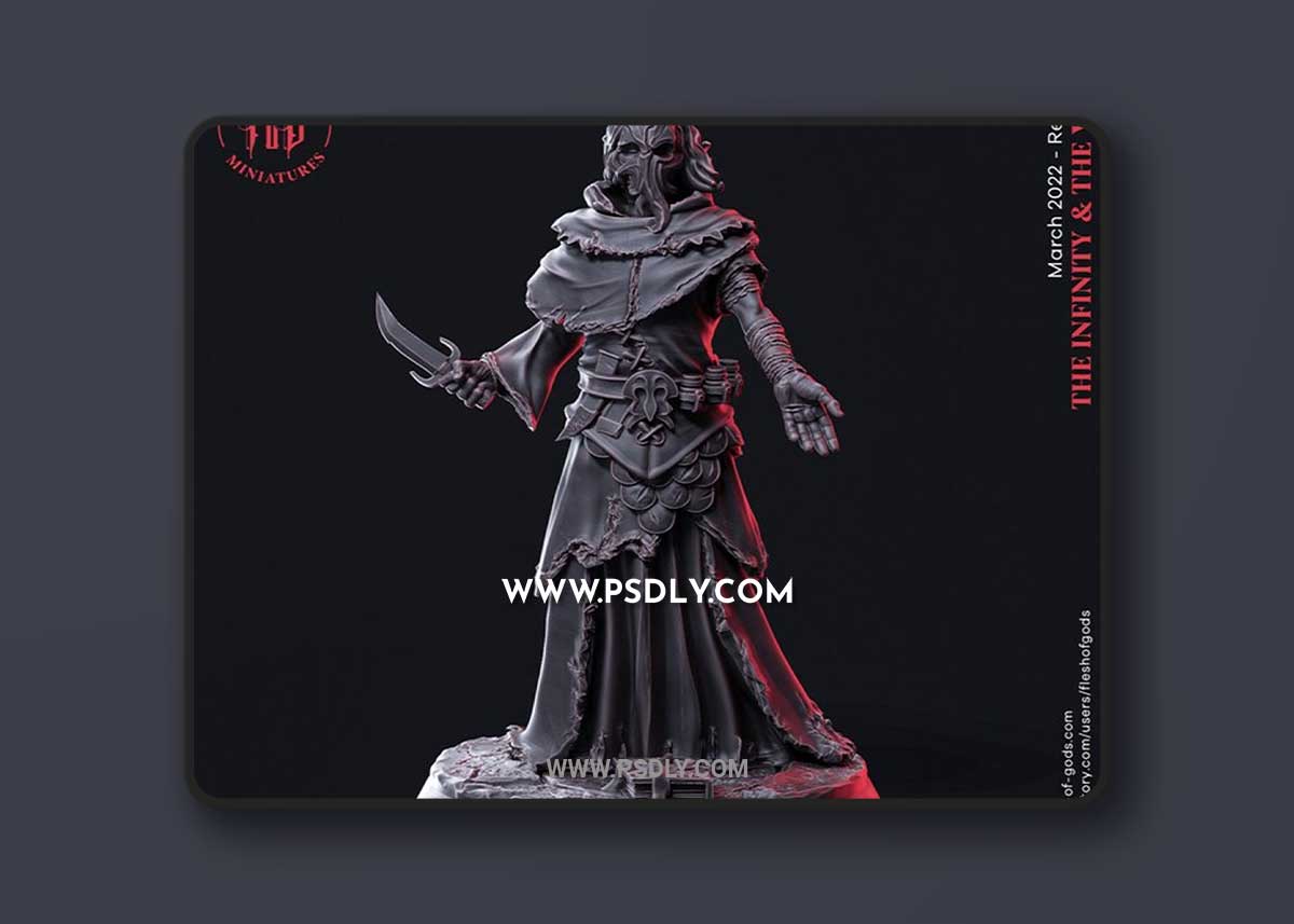 Ancient One Cultist 02 3D Print 3D Model